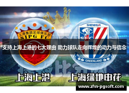 支持上海上港的七大理由 助力球队走向辉煌的动力与信念